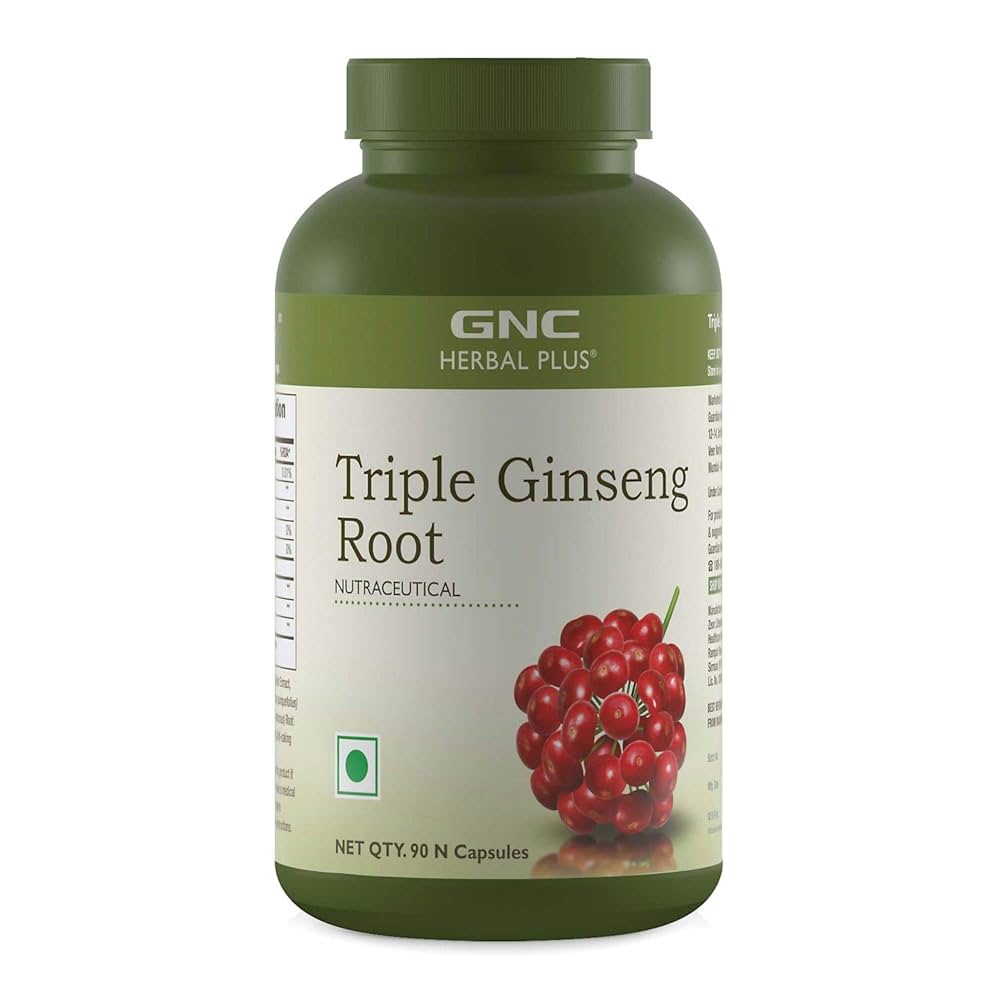 GNC Triple Ginseng Root - 90 Capsules & L-Citrulline