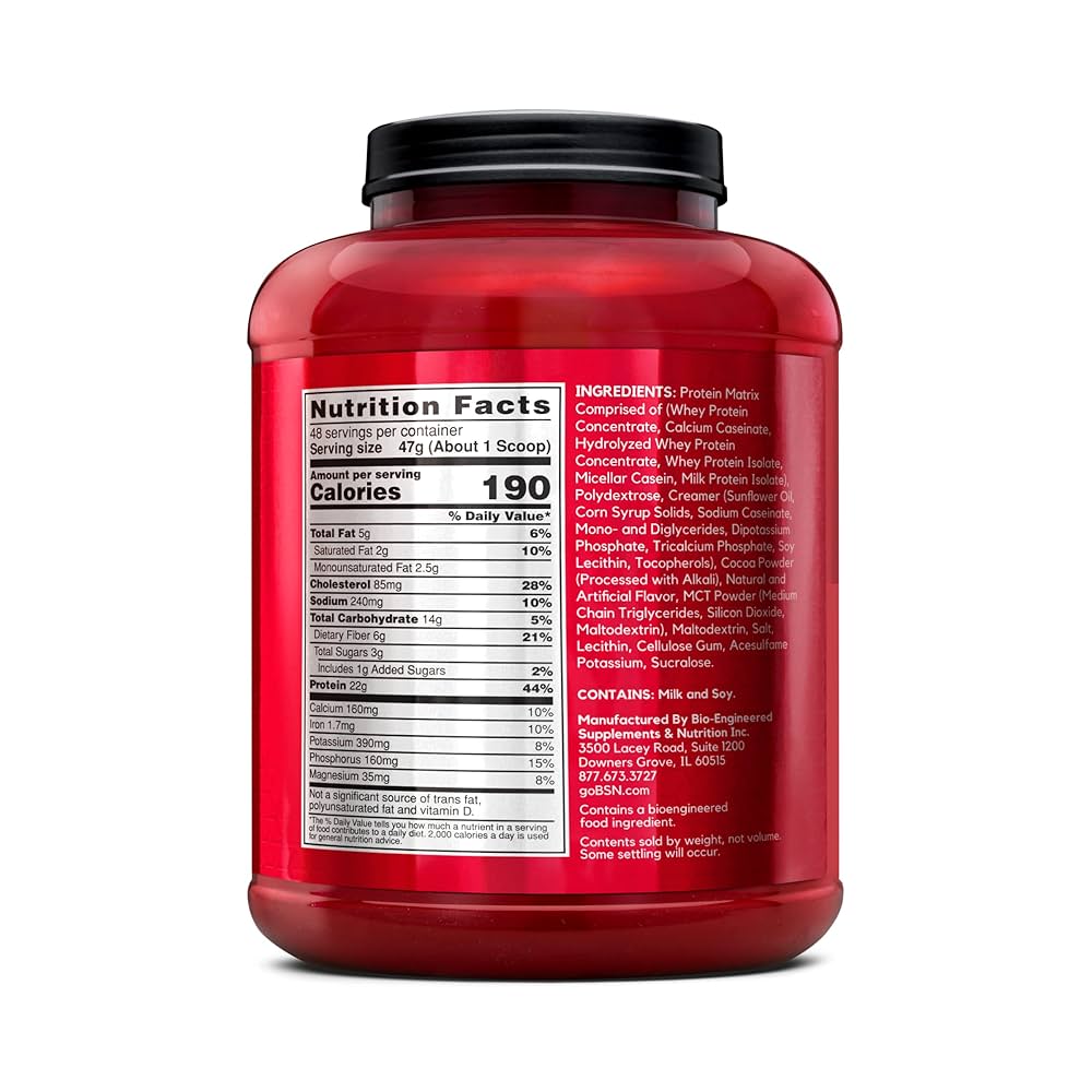 BSN SYNTHA-6 Ultra Premium Protein Matrix (Imported) Vanilla 5lbs