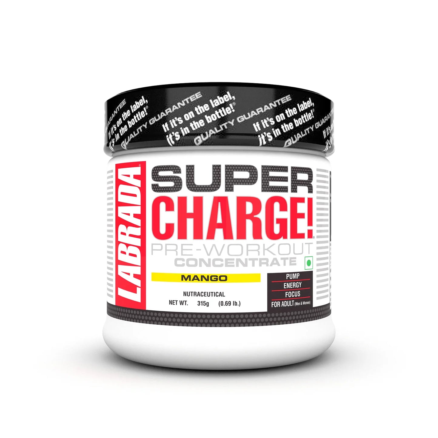 Labrada Super Charge Pre-Workout Concentrate