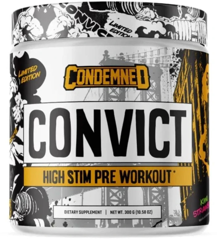 Condemned Convict Pre Workout kiwi-strawberry