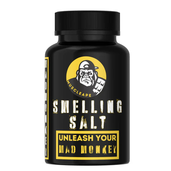 Muscleape Ammonia Smelling Salt. Most Potent .Safe And Non-Addictive Performance Enhancer. Choice Of Elite Powerlifters.100 gm Of Pure Wrath. | Powerlifting | Muscleape