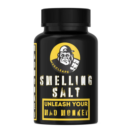 Muscleape Ammonia Smelling Salt. Most Potent .Safe And Non-Addictive Performance Enhancer. Choice Of Elite Powerlifters.100 gm Of Pure Wrath. | Powerlifting | Muscleape