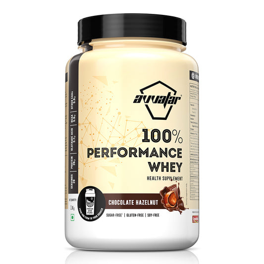 Avvatar PERFORMANCE WHEY PROTEIN | 1Kg | Belgian Chocolate Flavour