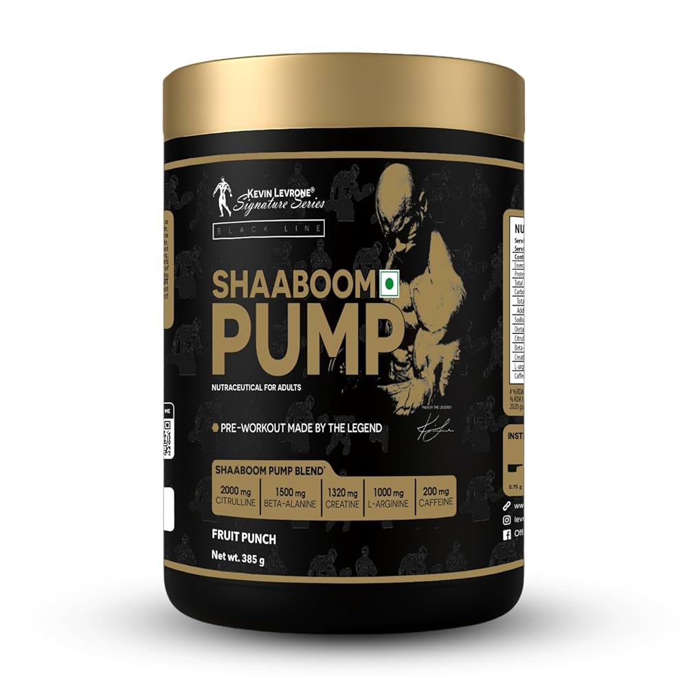 Kevin Levrone Shaaboom Pump Pre-Workout Supplement