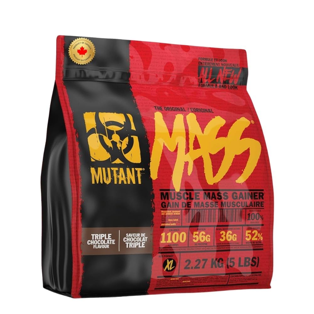 Mutant Mass Muscle Mass Gainer - 2.27 kg (Triple Chocolate)