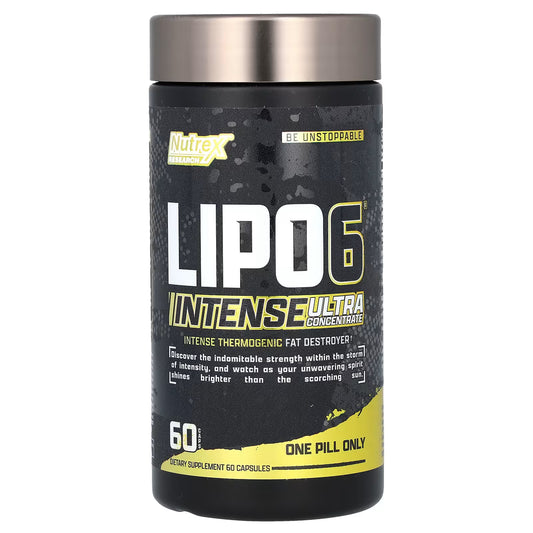 LIPO 6, Intense, Ultra Concentrate, 60 Capsules