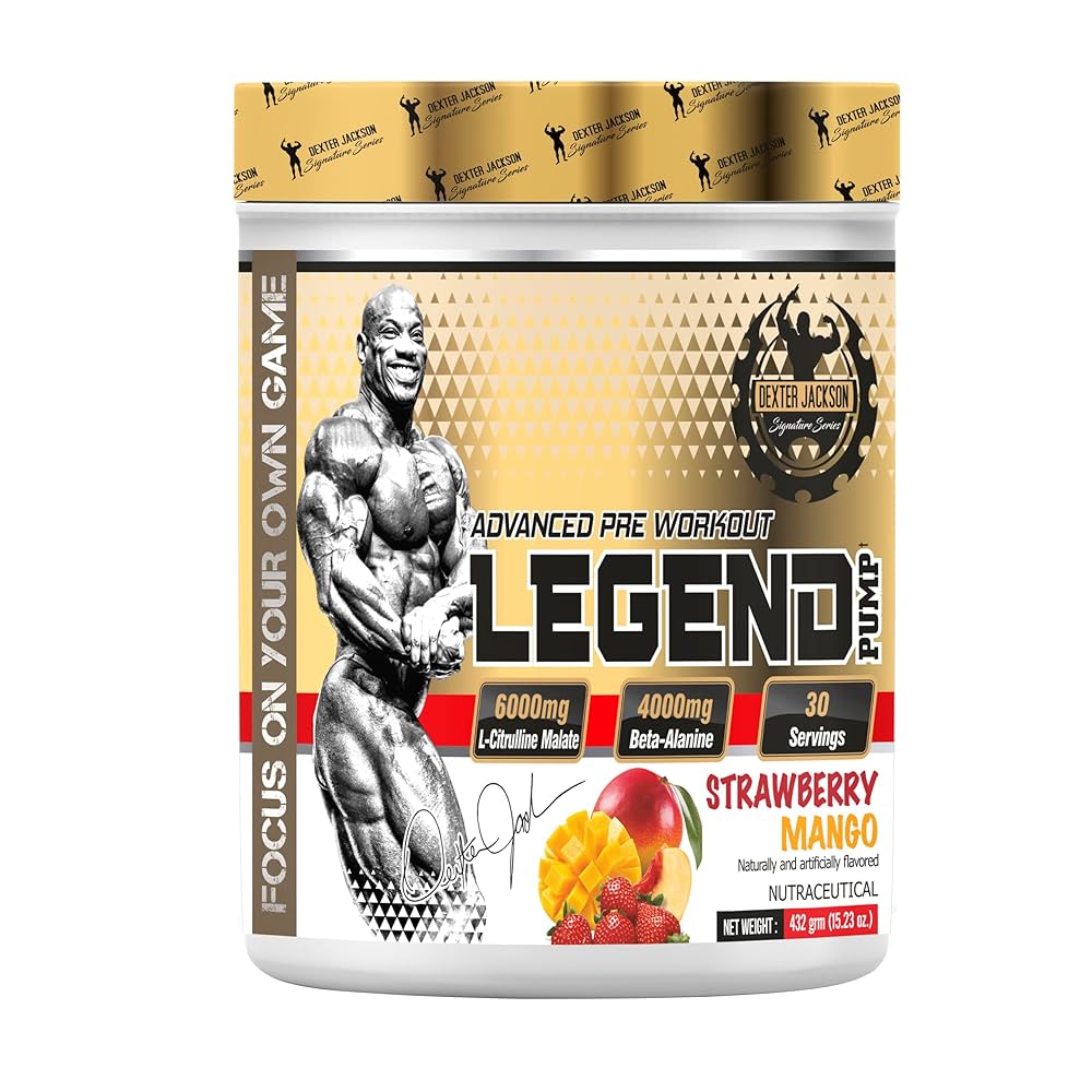 Dexter Jackson Legend Pump Advanced Pre-workout Formula 432 Gram