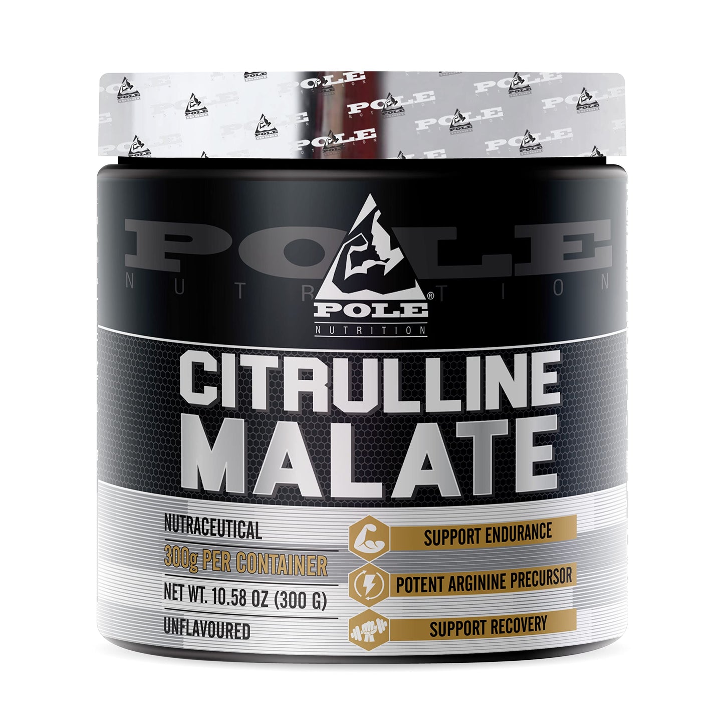Pole Nutrition Citrulline Malate - Unflavored 300g Boost Endurance & Recovery