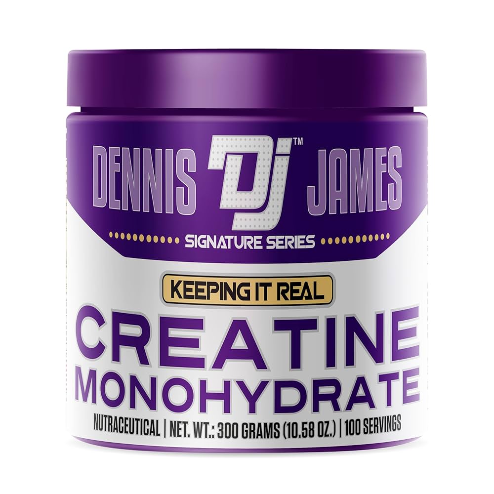 Dennis James Signature Series Creatine Monohydrate 100 serving 300G