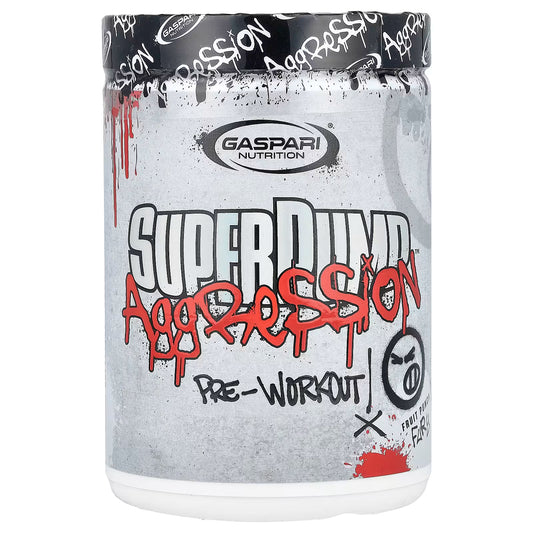 SuperPump Aggression Pre-Workout, Fruit Punch 450g