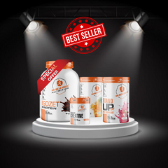 MUSCLE OOZE WHEY PROTEIN+ PRE WORKOUT+ EAA+ 210g CREATINE