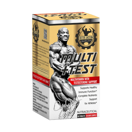 Dexter jackson, Multi+Test, 60 Tablets, 30 Servings