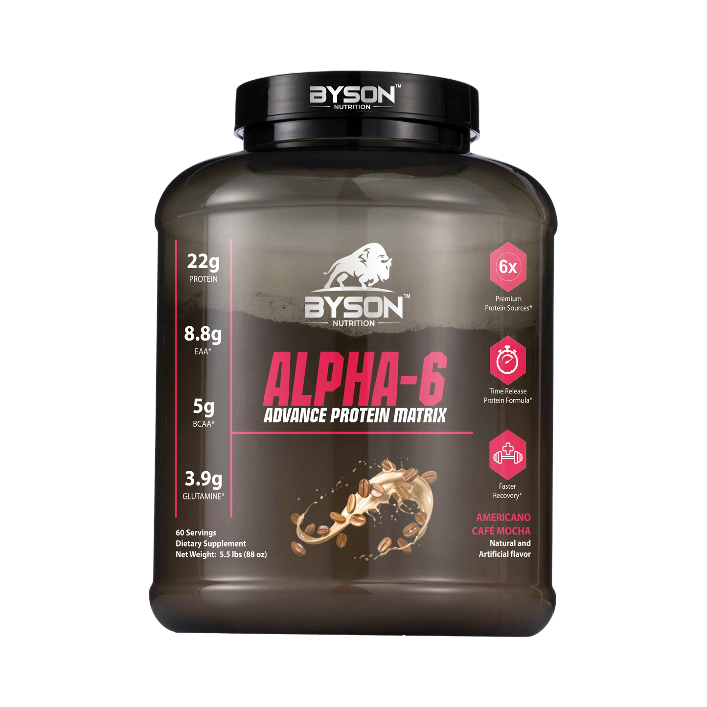 Byson Alpha 6 Whey Protein Powder