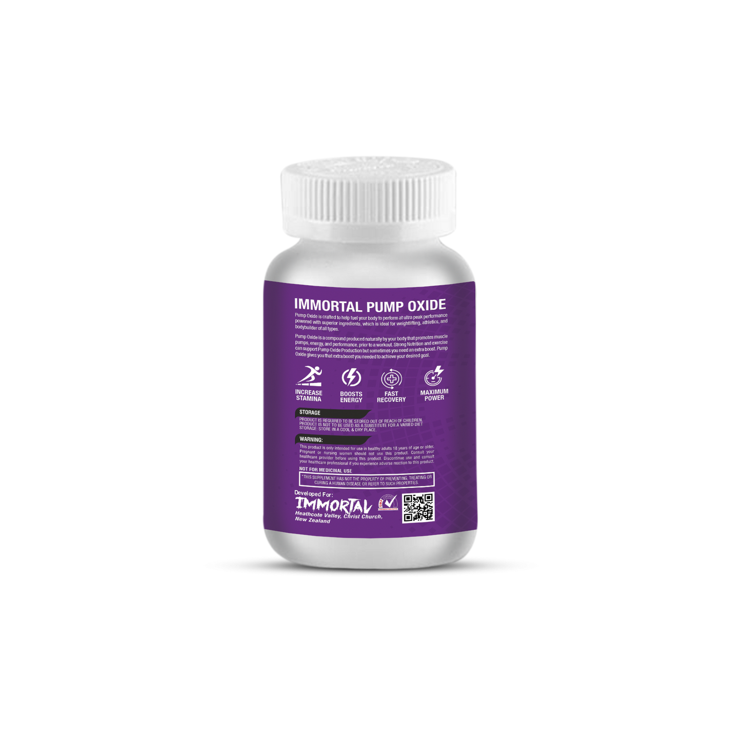 IMMORTAL Pump Oxide- 90Tablets