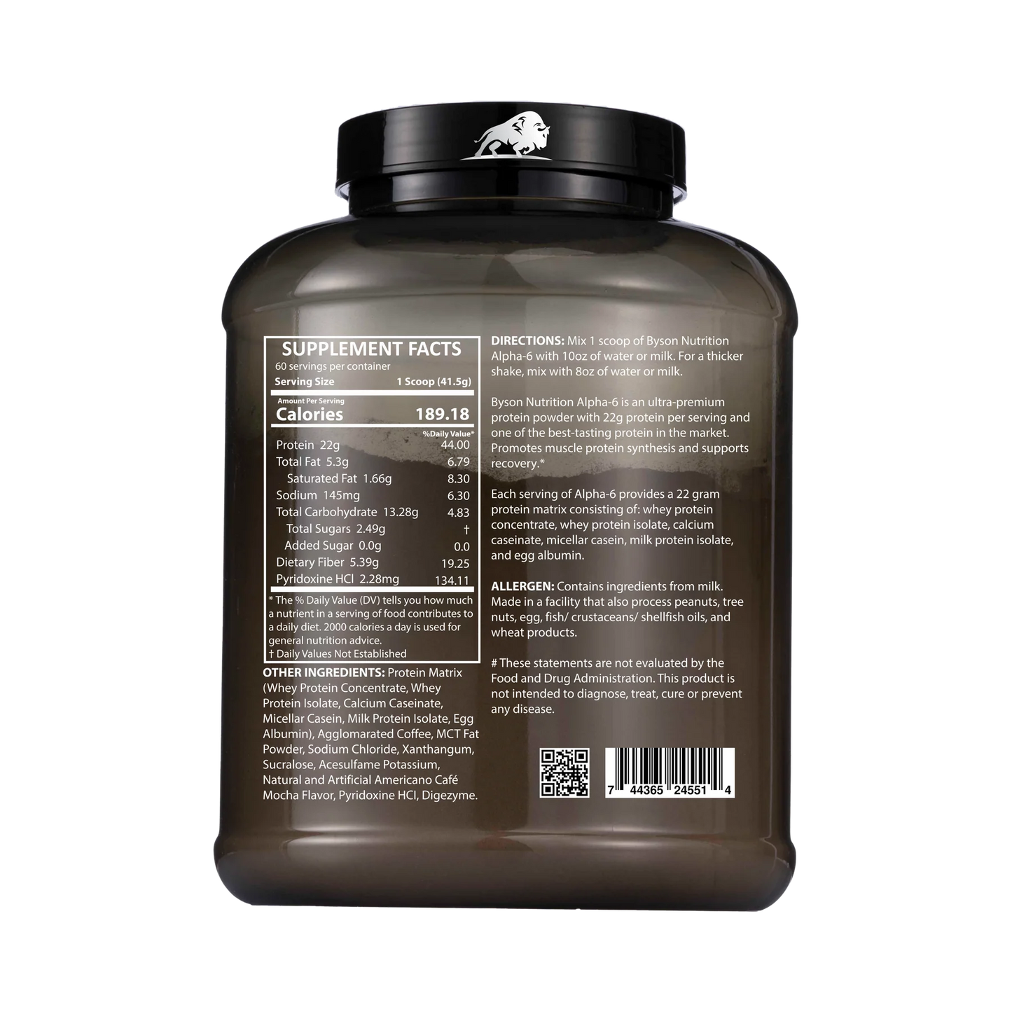 Byson Alpha 6 Whey Protein Powder