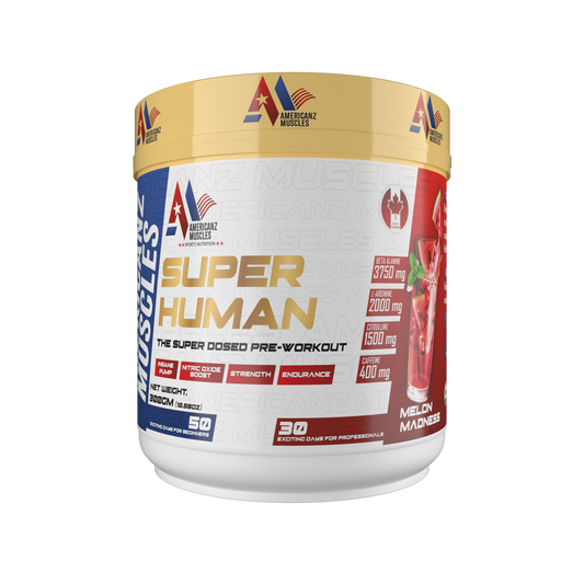 Americanz Muscles Super Human Preworkout- Melon Madness