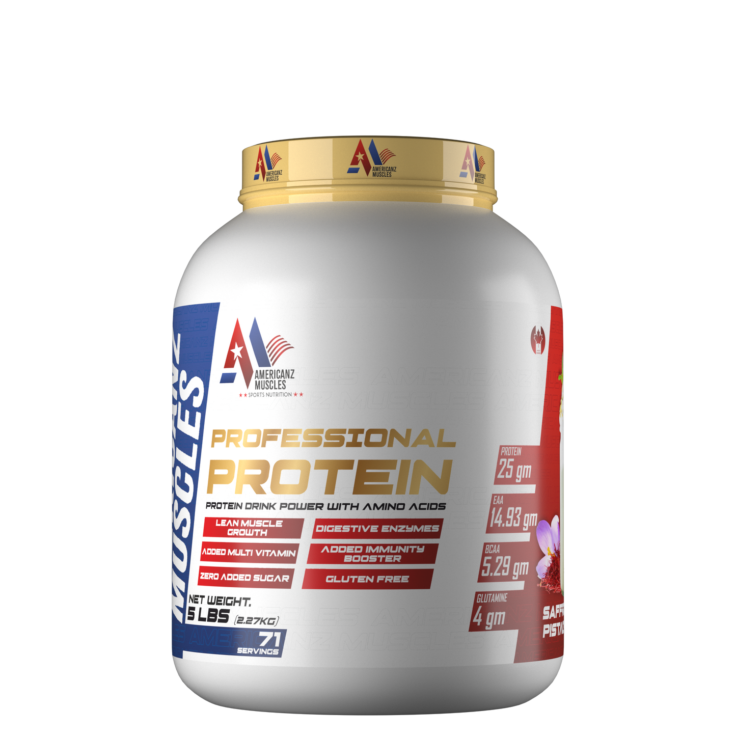 Americanz Muscles Professional Protein | 5 lbs