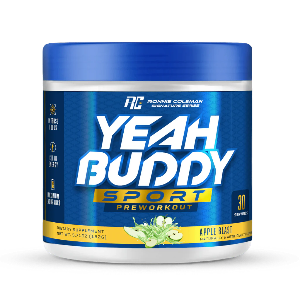 Ronnie Coleman YEAH BUDDY SPORT Pre-Workout – Ronnie Coleman Signature Series